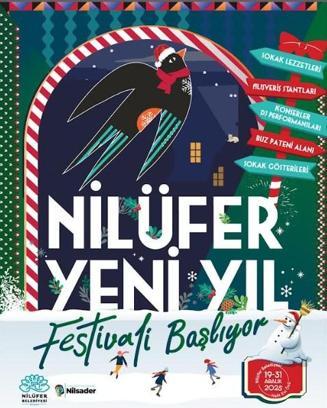 Nilüfer’de yeni yıl coşkusu 19 Aralık’ta başlıyor