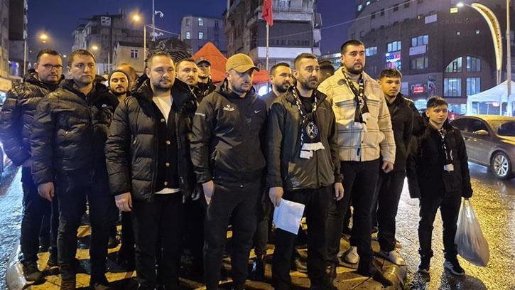 Zonguldak Kömürspor taraftarı 2’nci Lig’e geri çıkmak için eylem yaptı