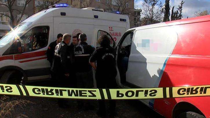 Maltepe'de kargo çalışanı araçta ölü bulundu