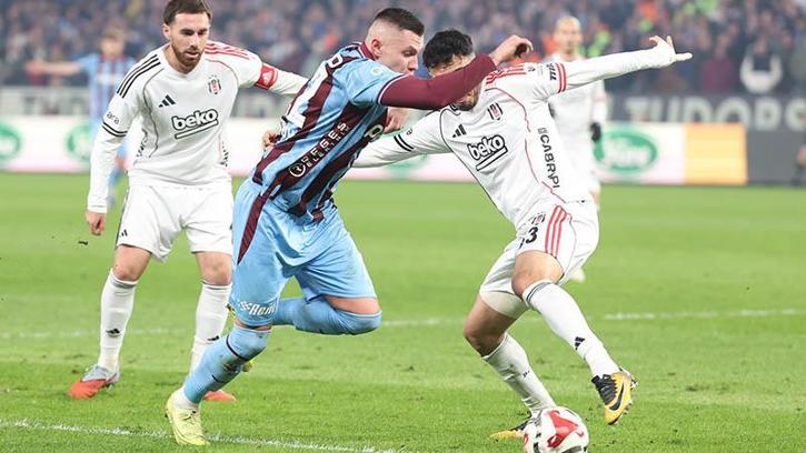 Dev karşılaşma berabere bitti: Trabzonspor-Beşiktaş 3-3