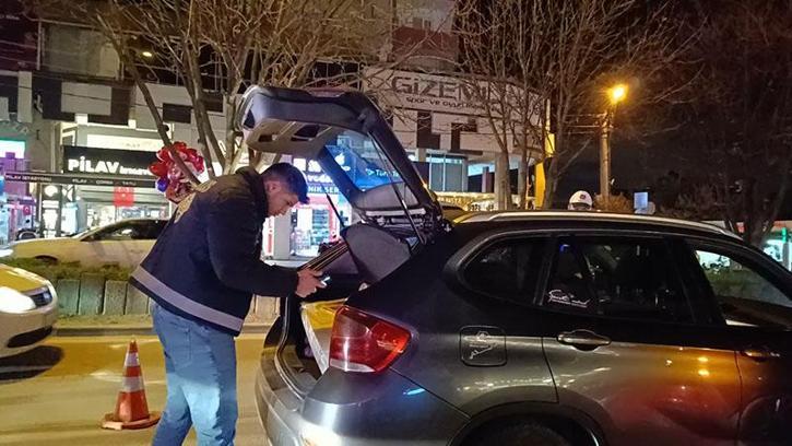 Bursa’da yılbaşı öncesi güvenlik denetimi: 14 sürücüye toplamda 141 bin TL ceza