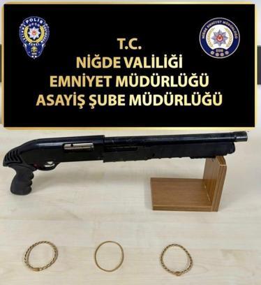 Niğde'de  yağma ve konut dokunulmazlığının İhlal suçlarından gözaltına alınan 2 şüpheli tutuklandı