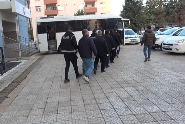 Kilis merkezli FETÖ operasyonu; 15 gözaltı