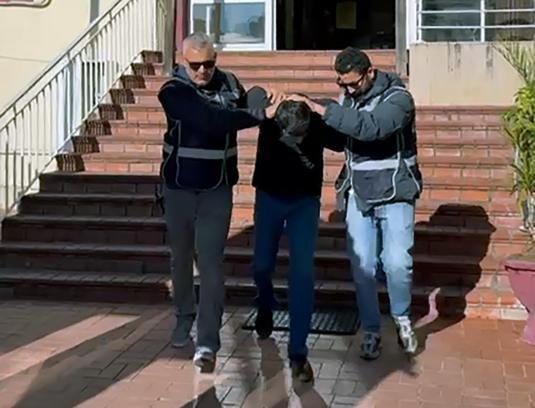 Firari hükümlü, polisin takibiyle yakalandı