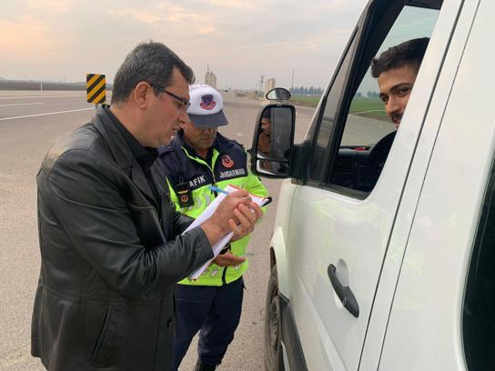 Reyhanlı'da okul servislerine denetim