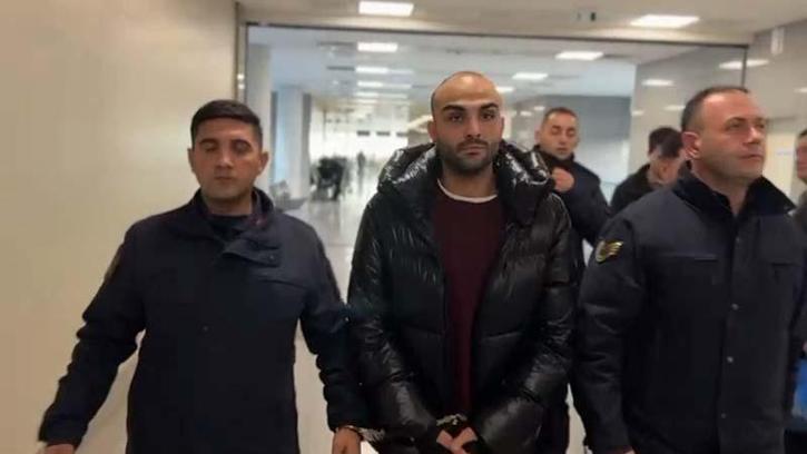 Uyuşturucu soruşturmasında tutuklanan Sercan Yaşar adliyeye getirildi