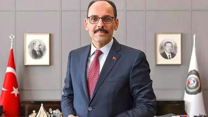 MİT Başkanı Kalın, Hamas heyeti ile görüştü