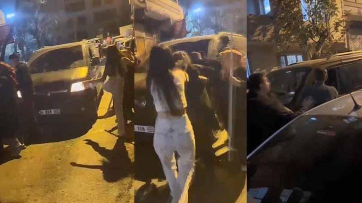 Gaziosmanpaşa’da kadına şiddet iddiası: Şüpheliye ve aracına saldırdılar