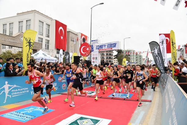 Osmaniye’de 3 bin sporcu uluslararası yarı maraton heyecanı yaşadı