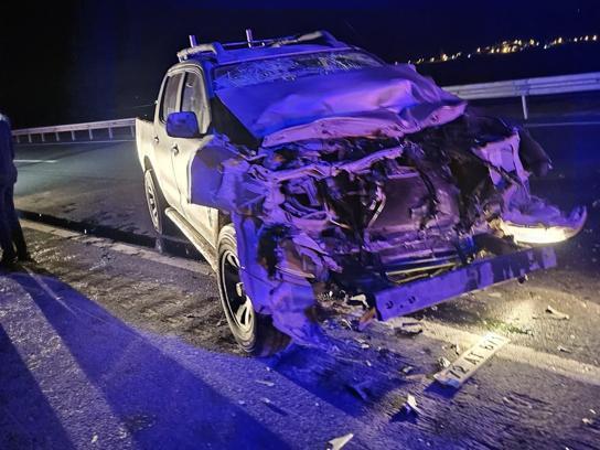Nusaybin’de kamyonetin TIR’a arkadan çarptığı kazada 5 yaralı