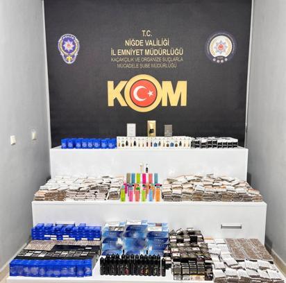 Niğde’de kaçakçılık operasyonu; 11 gözaltı