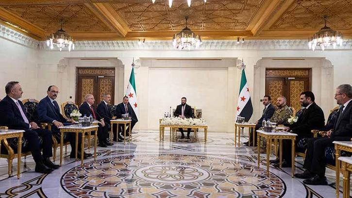 Dışişleri Bakanı Fidan, Milli Savunma Bakanı Güler ve MİT Başkanı Kalın, Suriye'de