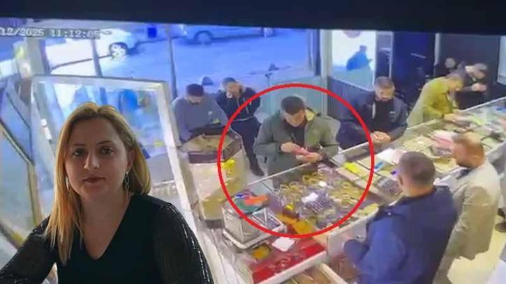 Gülhan'ın cinayet şüphelisinin kuyumcuya altınları satarken görüntüleri ortaya çıktı