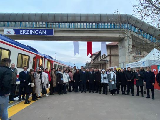 Turistik Doğu Ekspresi, Erzincan’da