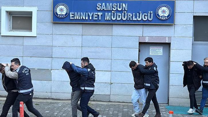 Samsun’da tütün kaçakçılarına operasyon: 4 gözaltı