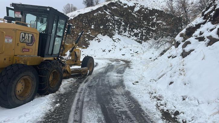 Elazığ'da 103 köy yolu kardan ulaşıma kapandı (2)