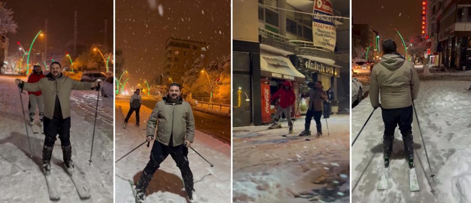 Beyaz çileyi eğlenceye dönüştürdüler