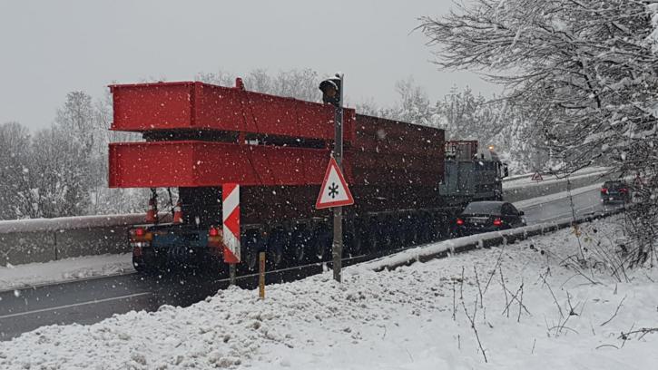 Bolu Dağı geçişinde yoğun kar yağışı (2)