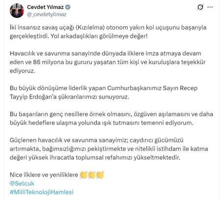 Bayraktar Kızılema akıllı filo otonomisiyle kol uçuşunu başarıyla tamamladı (5)