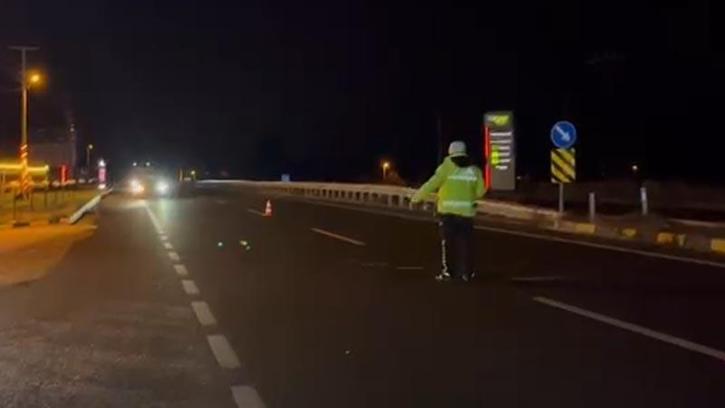 Bolu-Gerede D-100 kara yolu kapanınca araçlar Tosya’ya yönlendirildi