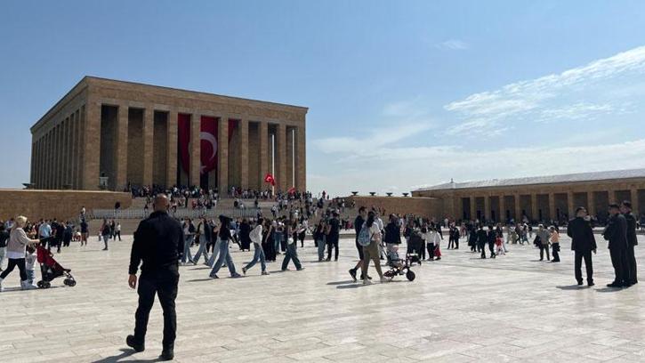 Anıtkabir'i 8 milyon 242 bin 170 kişi ziyaret etti