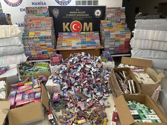 Manisa’da kaçak tütün operasyonu: 1 tutuklama