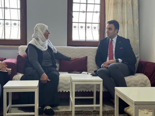 Hasankeyf’te 'Devlet-Millet Projesi' kapsamında ev ziyaretleri