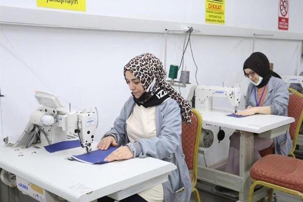 Canik’te 7 yılda 12 bin 132 kadın mesleki eğitim aldı