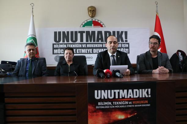 Bolu'da STK'lardan, Grand Kartal Otel yangının yıl dönümünde ortak açıklama