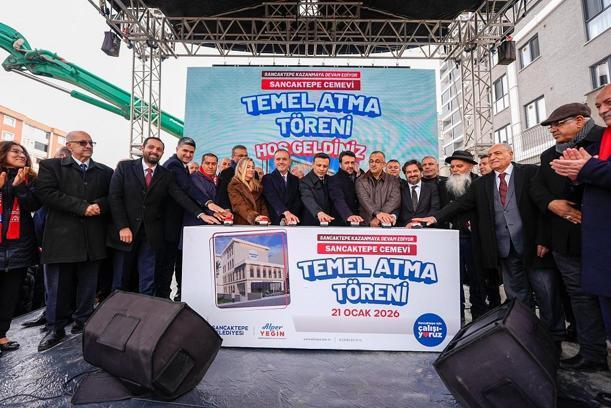 Sancaktepe’de Fatih Cemevi’nin temel atma töreni gerçekleştirildi