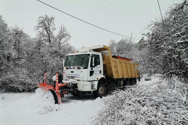 Mersin'de kar yağışına karşı önlem