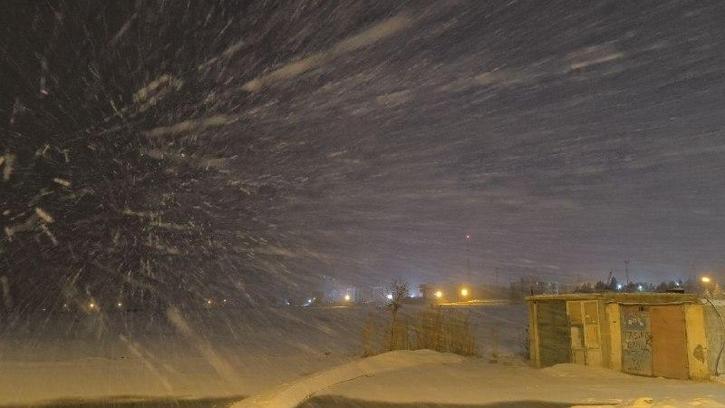 Gercüş’te 58 köy yolu kardan ulaşıma kapandı