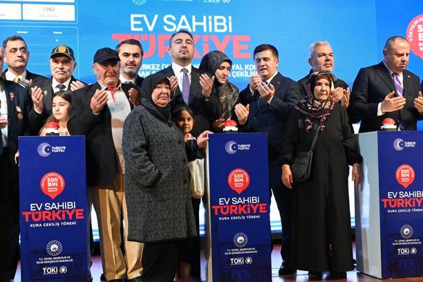 Kırıkkale'de 'Yüzyılın Konut Projesi' kuraları çekildi