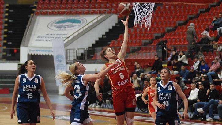 Melikgazi Kayseri Basketbol – Emlak Konut: 72 - 94