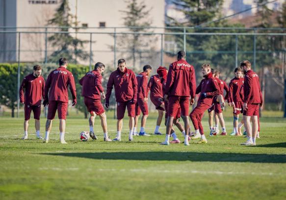 Trabzonspor’da Fenerbahçe maçı hazırlıkları sürdü