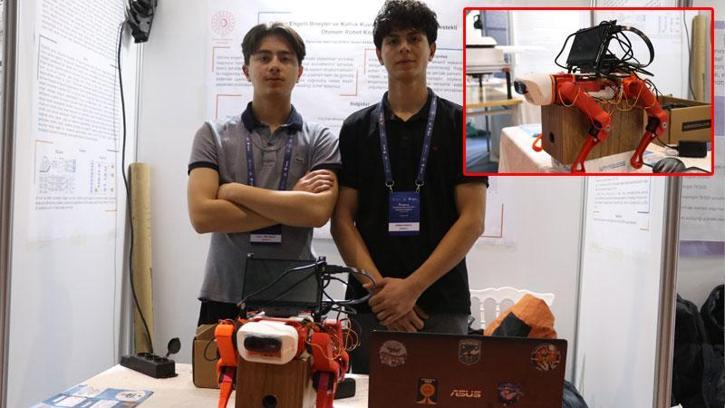 Lise öğrencileri, görme engelli bireyler ve kolluk kuvvetleri için nesne tanıyan robot köpek geliştirdi