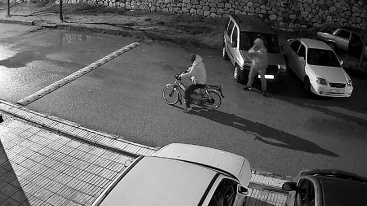 Çorum'da iş yerine silahlı saldırı kamerada