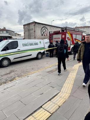 Ankara'da TIR'ın altında kalan kadın öldü