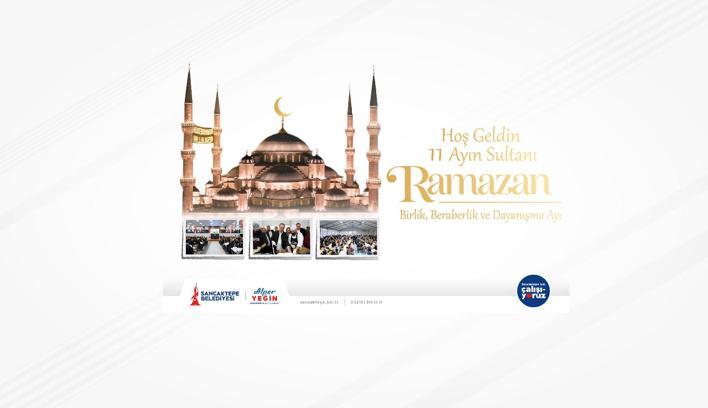 Sancaktepe Belediyesi’nden ramazan ayına özel etkinlikler