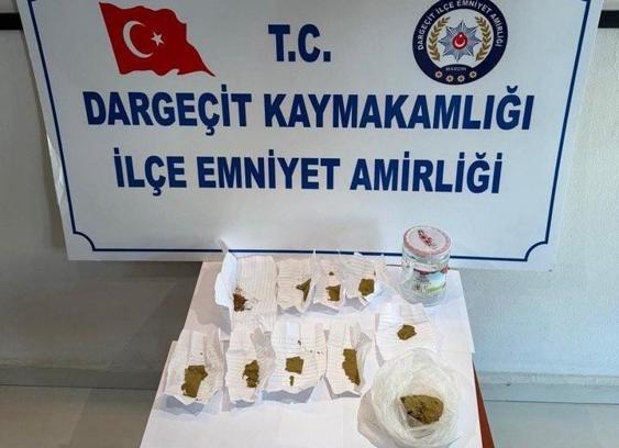Mardin’de uyuşturucu operasyonda 1 şüpheli gözaltına alındı