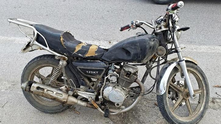 Sahte plakalı motosikletin ehliyetsiz sürücüsüne 110 bin lira ceza
