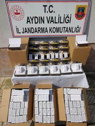 Aydın'da kaçak tütün operasyonu: 1 gözaltı