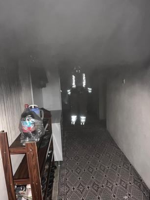 Hatay'da ev yangını