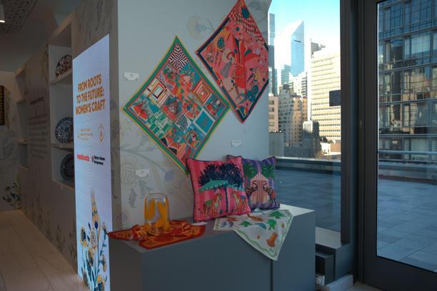 Girişimci kadınların ürünleri New York'ta sergilendi