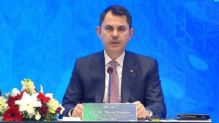 Bakan Kurum: Türkiye'nin COP31 mesajı nettir; sonuç üreten anlayışla hareket edeceğiz