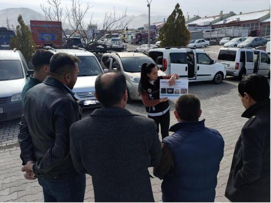 Narkotik ekiplerinden bin 316 vatandaşa bilgilendirme
