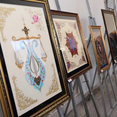 'Sanatın Diliyle Değerlerimiz' sergisi açıldı