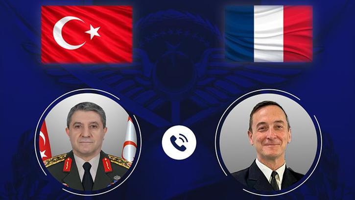 Genelkurmay Başkanı Bayraktaroğlu, Fransız mevkidaşı Mandon ile görüştü