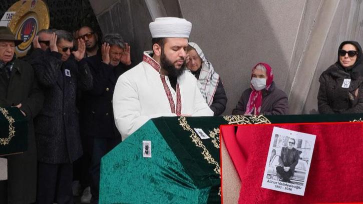 Reklamcı Alinur Velidedeoğlu son yolculuğuna uğurlandı