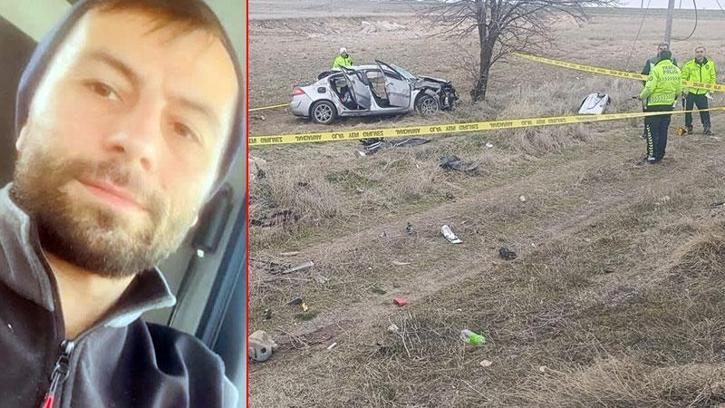 Bayram tatili yolunda kaza: Baba öldü, eşi ile 4 oğlu yaralandı